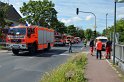 Unfall zwischen zwei KVB Bahnen Koeln Hoehenhaus Im Weidenbruch P060